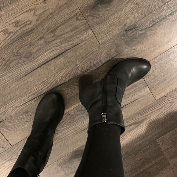 Leather heel boot - l’intervalle - Picture 5 of 7